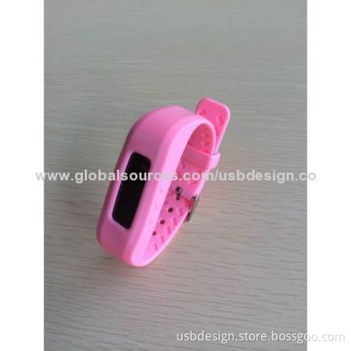 Bright Color Soft TPU Intelligent Bracelets with Pedometer and Sleep Monitor